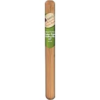 Helen's Asian Kitchen Dumpling Rolling Pin 10-Inches Natural Bamboo