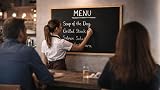ALLboards Magnetic Chalkboard with Wooden Frame 90x60cm view 4