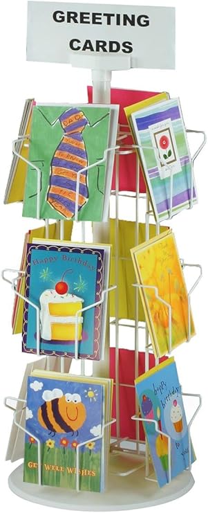 Amazon Com Greeting Card Racks With 12 5 X 7 Pockets For