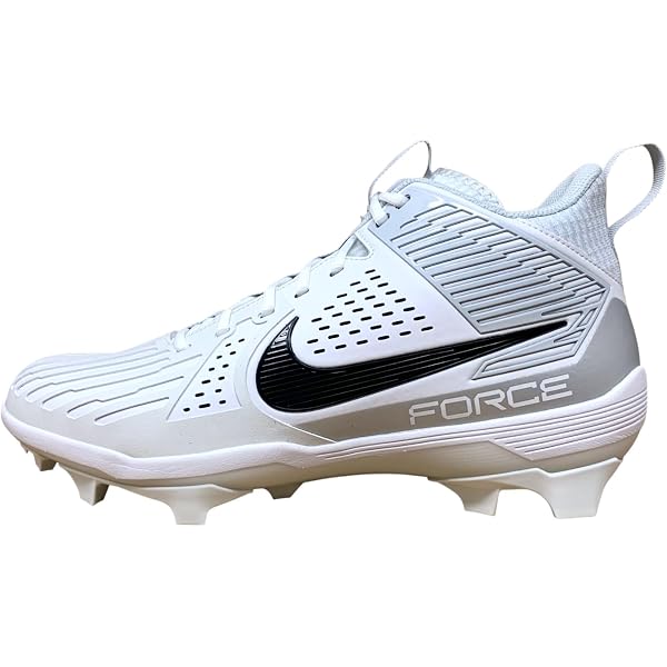 NWT Men’s Nike Alpha Menace Elie 2 White/Wolf Grey‎ Football Cleats Nike | Shoes | Nike Alpha Menace Elite 2 White Wolf Gray  main image 4