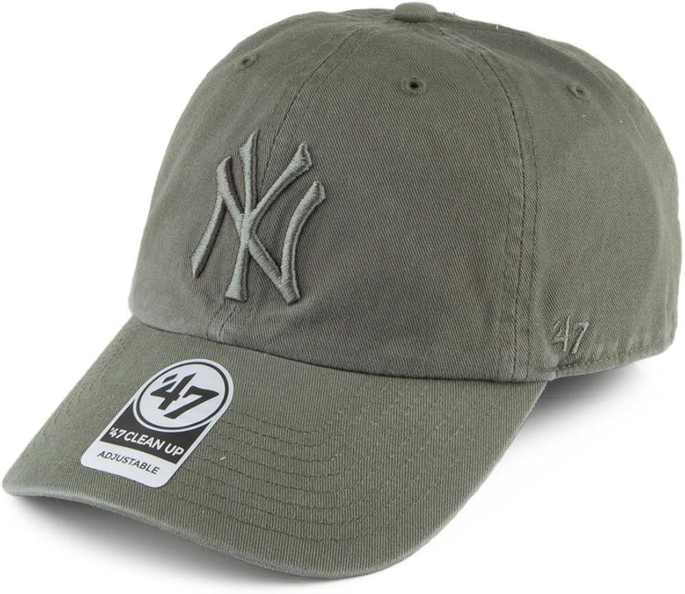 '47 New York Yankees Clean Up Adjustable Hat Moss Green