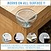 Ultimate Corner Protector Kit 14 Pack-12 Clear Corner Guards Pre-applied - 2 Universal Cabinet Lock .Makes Home Safe for Baby and Toddlers. Ar4u