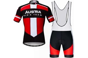 JPOJPO Cycling Jersey for Men Pro Team Bicycle Clothing MTB Bike Jerseys Shorts Set