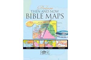 Deluxe Then and Now Bible Maps with CD-Rom: Bible Atlas with Clear Plastic Overlays of Modern Cities and Countries