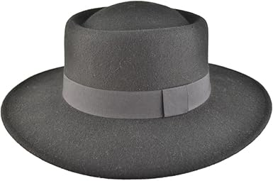 black flat cowboy hat