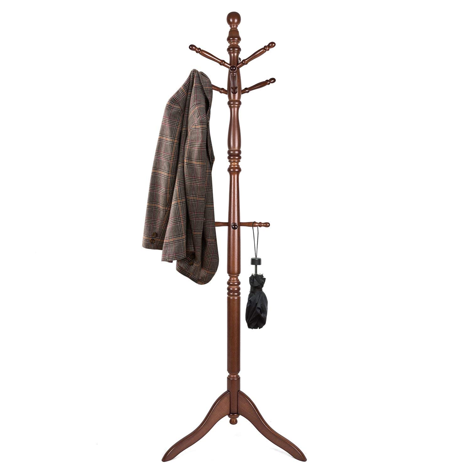 Best Coat Rack Dark Wood