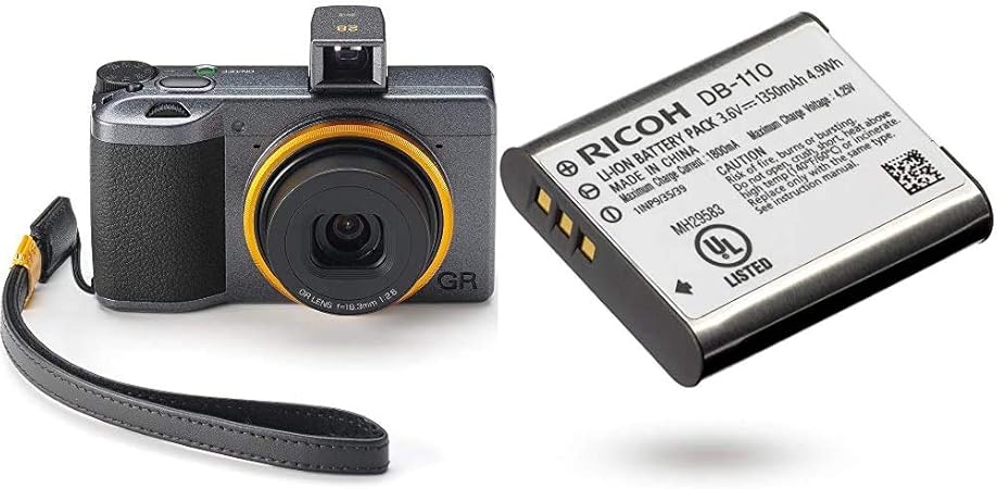 Amazon Ricoh Gr Iii Street Edition Special Limited Kit 全世界 限定3 500台 のメタリックグレー Db 110 バッテリー コンパクト 通販