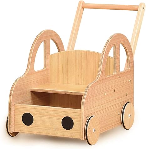 wooden car walker