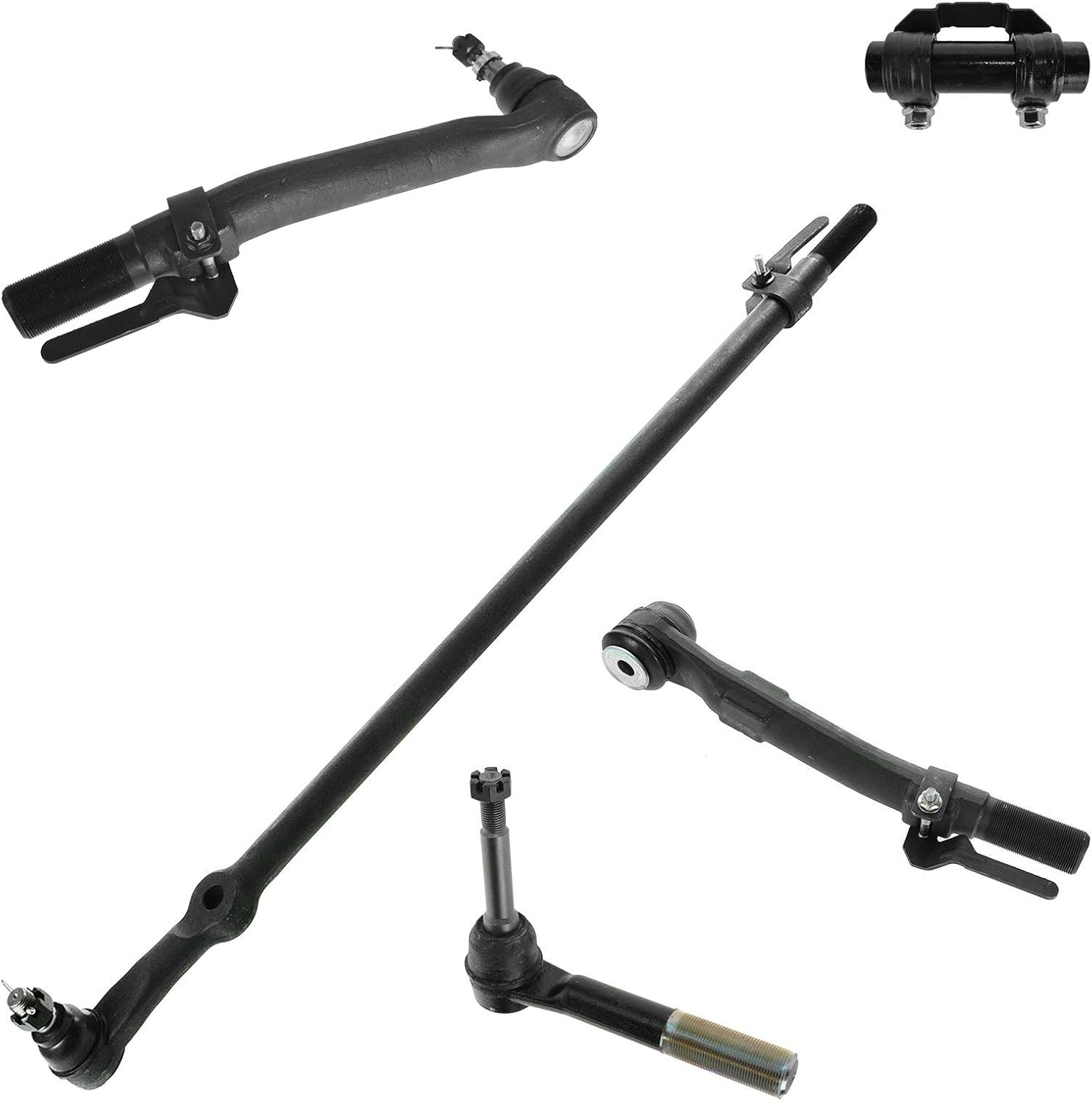 Tie Rod Kit Set of 5 Front Inner & Outer for 0507 Ford F250 F350 Super Duty 4WD