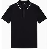 Armani Exchange Mens Slim Fit Cotton Pique Polo