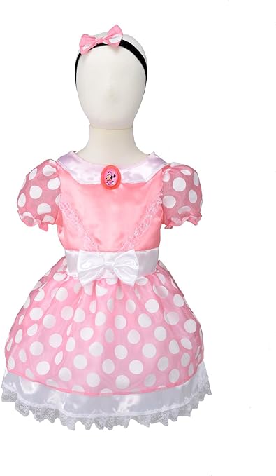 Amazon 国内販売正規品 ディズニー ミニーのハッピー ヘルパー マイファーストおしゃれドレス ミニーマウス 90cm 100cm キッズコスチューム おもちゃ