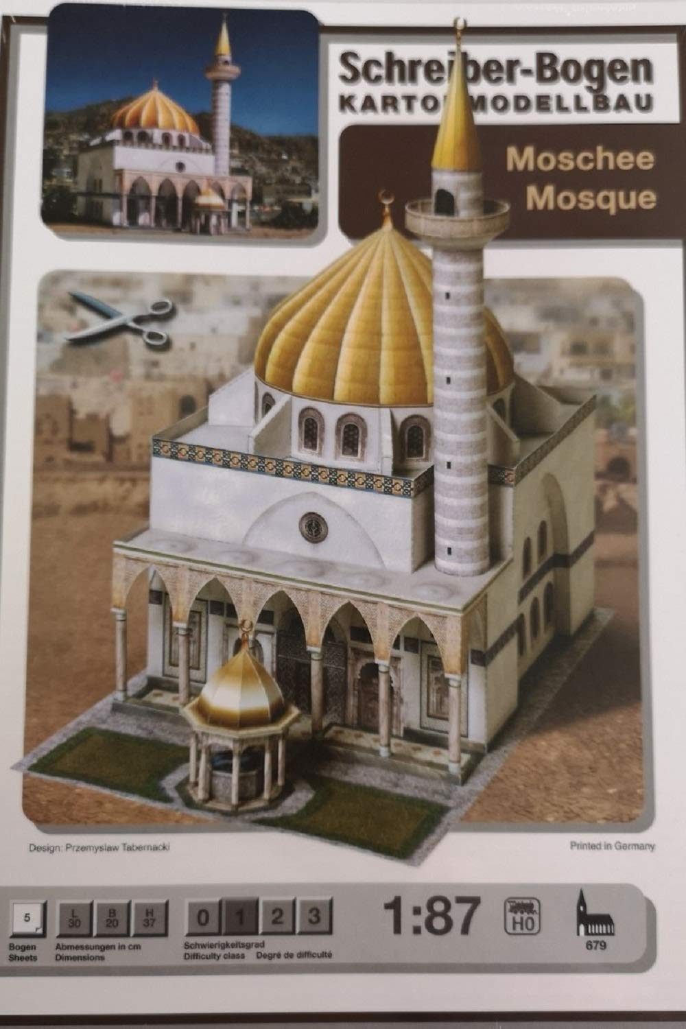 Aue-Verlag 30 x 20 x 37 cm Mosque Model Kit