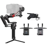 DJI RS 4 Pro Combo (2026), Gimbal Stabilizer for DSLR &amp; Cinema Cameras | DJI SDR Transmission, Focus Pro Motor, 4.5kg Payload, 2nd-Gen Native Vertical Shooting, Dual Focus &amp; Zoom Motors