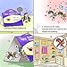 Faicuk Clothes Moth Traps with Upgraded Pheromone Attractant, Non-Toxic and Odor-Free (6 Traps)