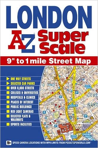 London Super Scale Map Street Map Amazon Co Uk Geographers A Z