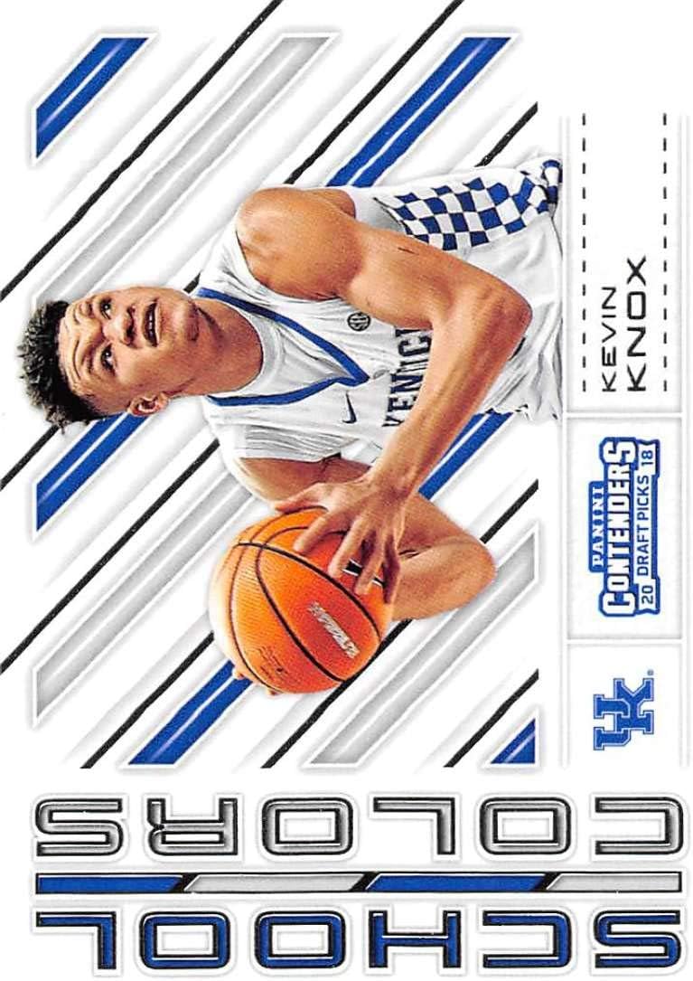 Basketball NBA 2018-19 Panini Contenders Draft Picks School Colors #11 Kevin Knox #11 NM+