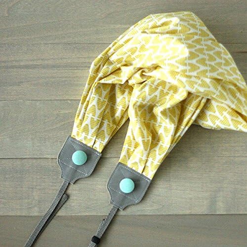 scarf camera strap - sweet as honey
