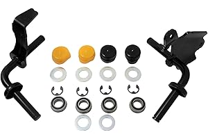 FLIP MFG. Steering Spindle Kit Compatible with John Deere AUC10012 AUC10011 AM127304