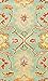 SAFAVIEH Heritage Collection Accent Rug - 2' x 3', Light Blue & Ivory, Handmade Traditional Oriental Wool, Ideal for High Traffic Areas in Entryway, Living Room, Bedroom (HG734A)