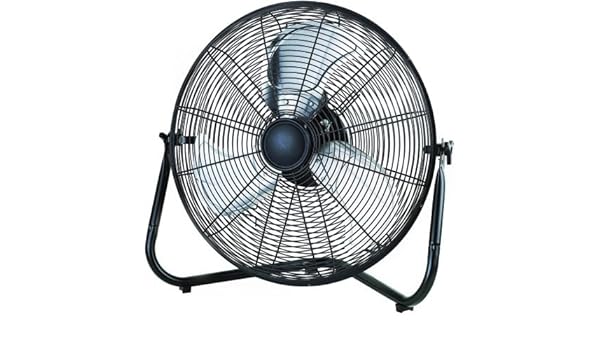 Amazon Com 20 High Velocity Fan Black With 3 Speed Manual