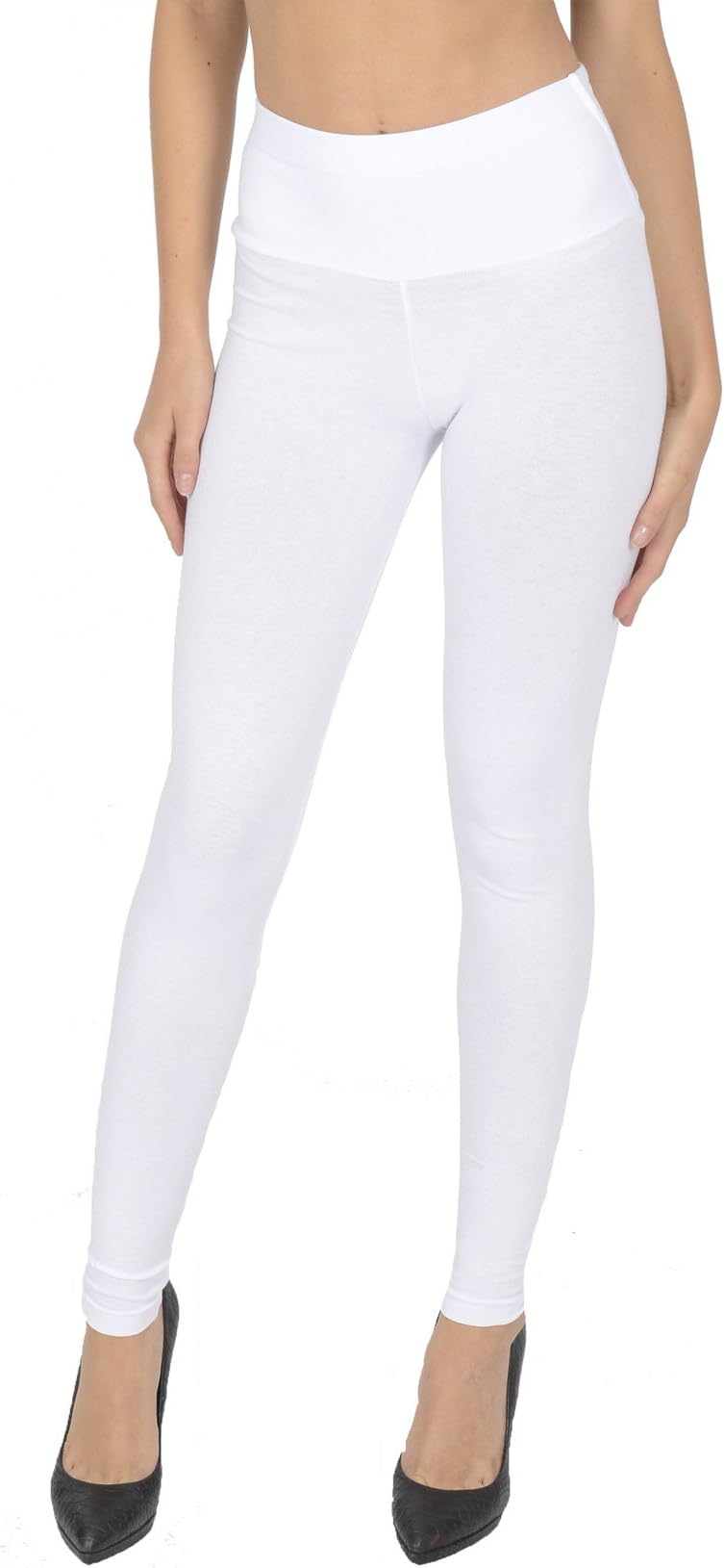 Women’s High Waisted Full Length Leggings By Today Is Her ® Extra Comfort Range, Plus Sizes
