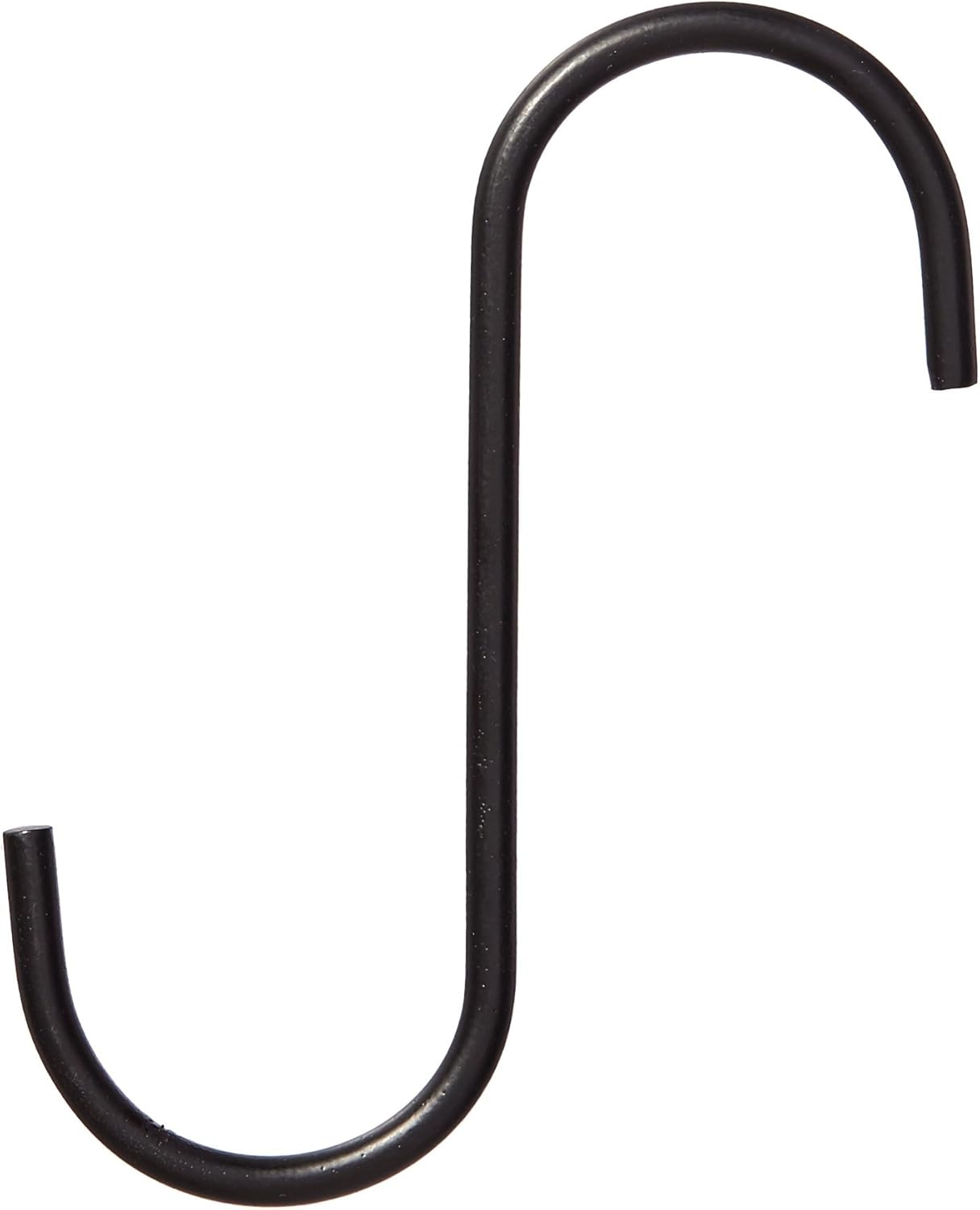 Outdoor Shepherd's Hooks - Hookery GH06 S Extension Hooks, Black, 6-Inch
