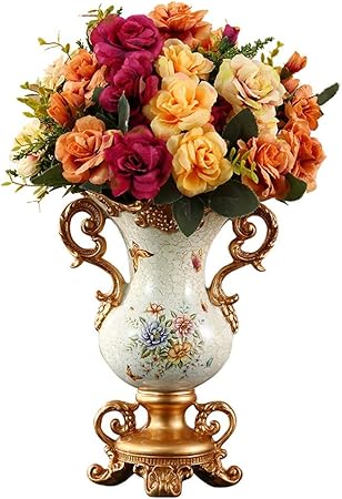 Amazon Com Czx European Large Decorative Vase Set Matching Fake
