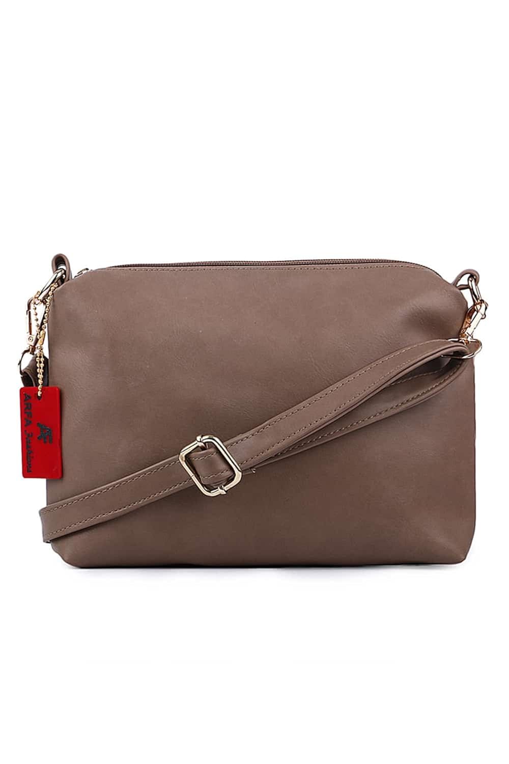 deniza green sling bag