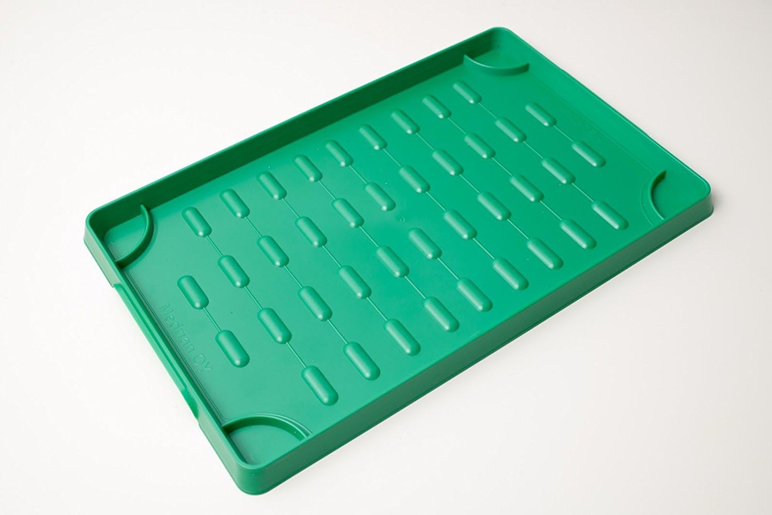 Disposable Instrument Trays, Pack of 50 Stackable Dental Trays for Storage & Organization of Medical Instruments, High Quality & Durable CE Approved Plastic, Recyclable Surgical Trays, Green