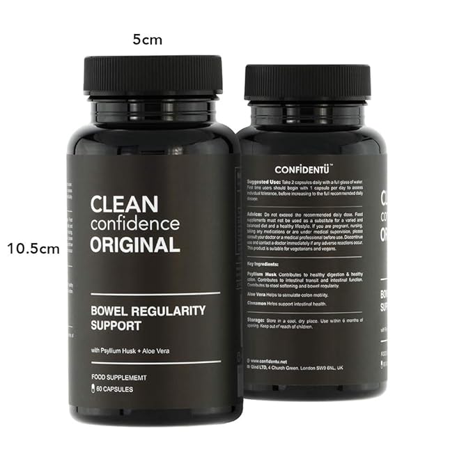 CLEAN Confidence Apoyo de la regularidad del intestino - 60 ...