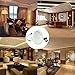 Hykolity 4 Inch led downlight recessed can light integrated baffle trim design retrofit ceiling lamp 9w [65w equivalent] 720lm 3000k warm white dimmable energy star-pack of 12