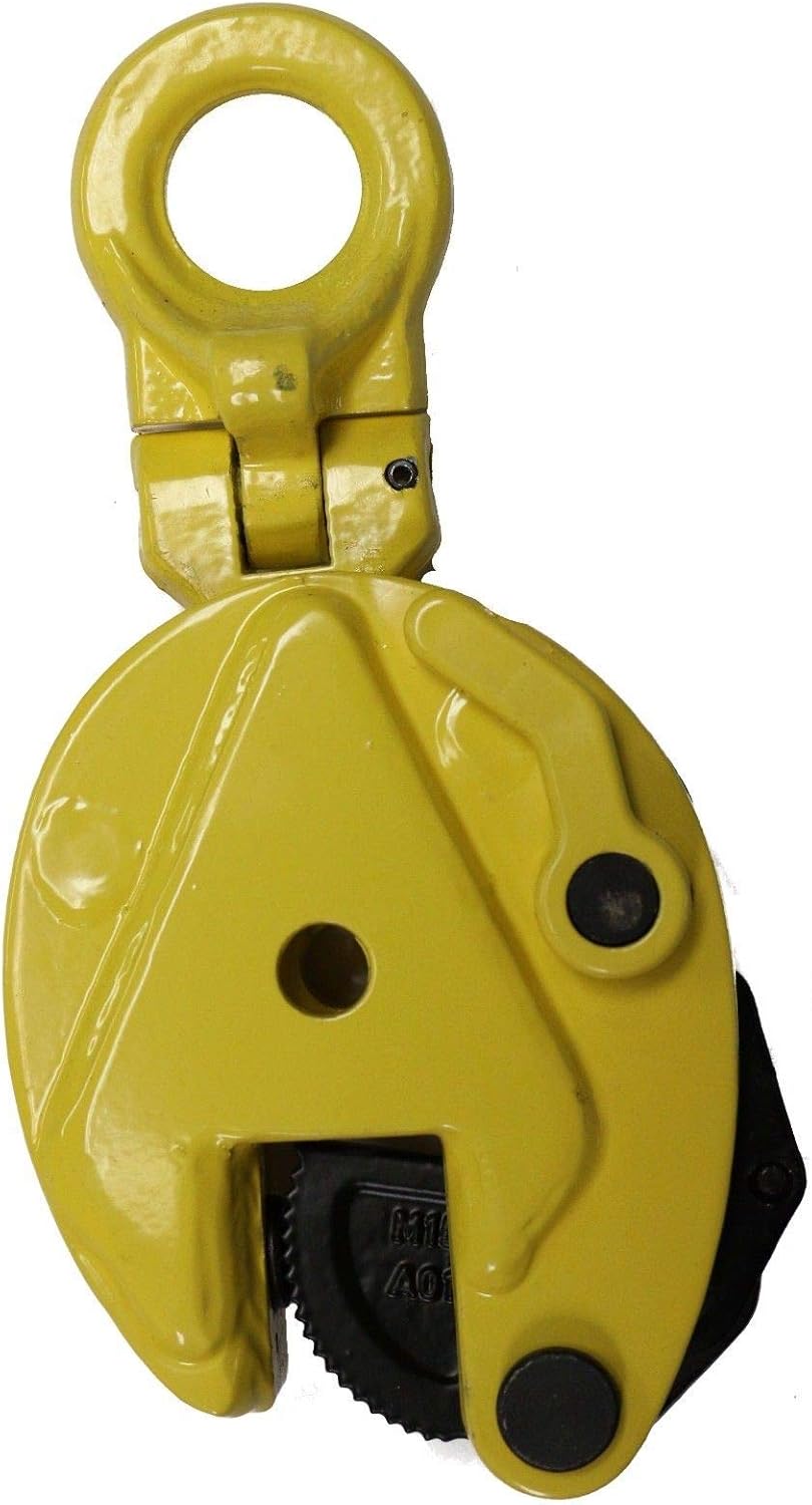 V-Lift Industrial Vertical Plate Lifting Clamp Steel 1,732 pounds WLL .8T: Home Improvement