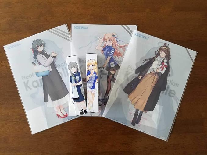 Amazon 艦これ 運営鎮守府 ローソン 21コラボキャンペーン 艦娘クリアファイル全3種 ミニタペストリー全2種 コンプセット アニメ 萌えグッズ 通販