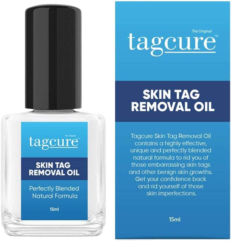 Tagcure Skin Tags Remover Kit for Easy Wart Mole & Skin Tag Removal at Home (11. Tagcure Oil), 15 ml (Pack of 1)