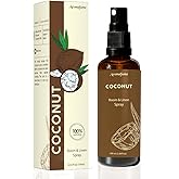 Coconut Room, Linen & Pillow Spray by Aromafume | 100ml/3.38 fl oz | with Pure Coconut Essential Oil | Aromatherapy Spray for Relaxation, Sleep & Stress Relief | Mist for Bedding, Fabrics