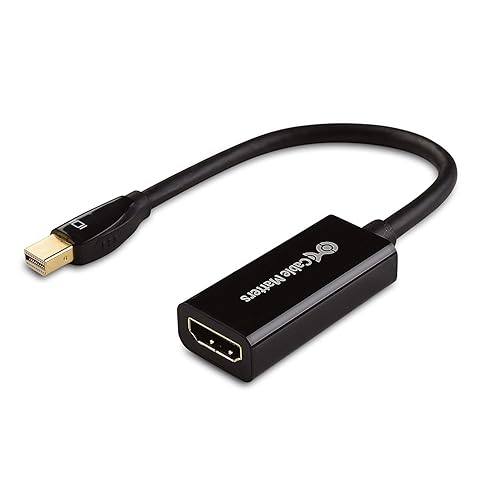 Cable Matters 4K Mini DisplayPort to HDMI 4K Adapter (Mini DP to