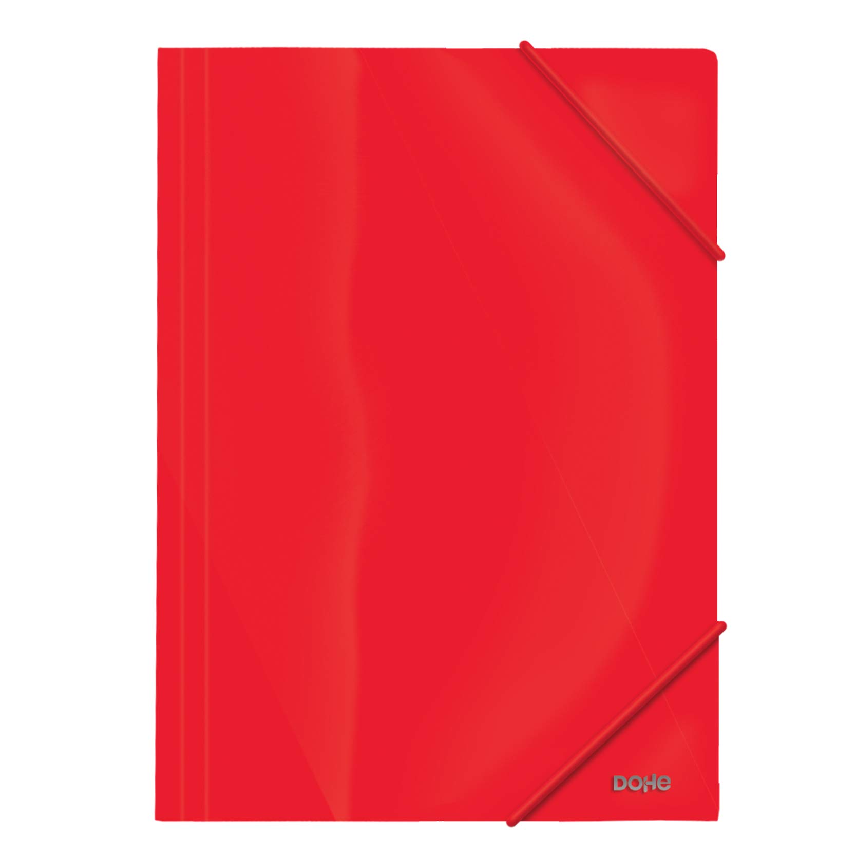 Dohe Polypropylene Rubber Binder - A4 - Red