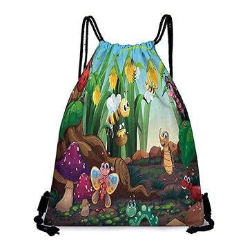 Amazon Com Outdoor Sports Backpack Animal Decor Ladybug