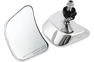 Inner Fairing Rearview Mirrors Compatible With Harle CVO Street Glide FLHXSE 2023-2024 Motorcycle Accessories(Chrome)