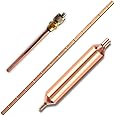Refrigerator Filter Dryer with Access/Service Valve 、 Phosphor Copper Welding Rod，3-In-1 Tool Kit Hvac 1/4”for Refrigeration Air Conditioner Repair