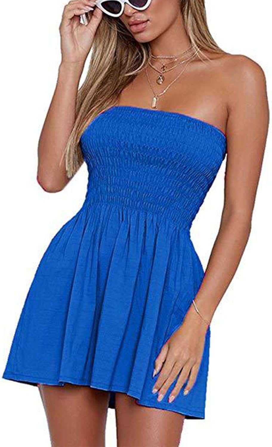 tube top beach dress