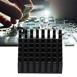Alvinlite 10Pcs Heatsink 25x25 x10mm |0.9x0.9x0.4