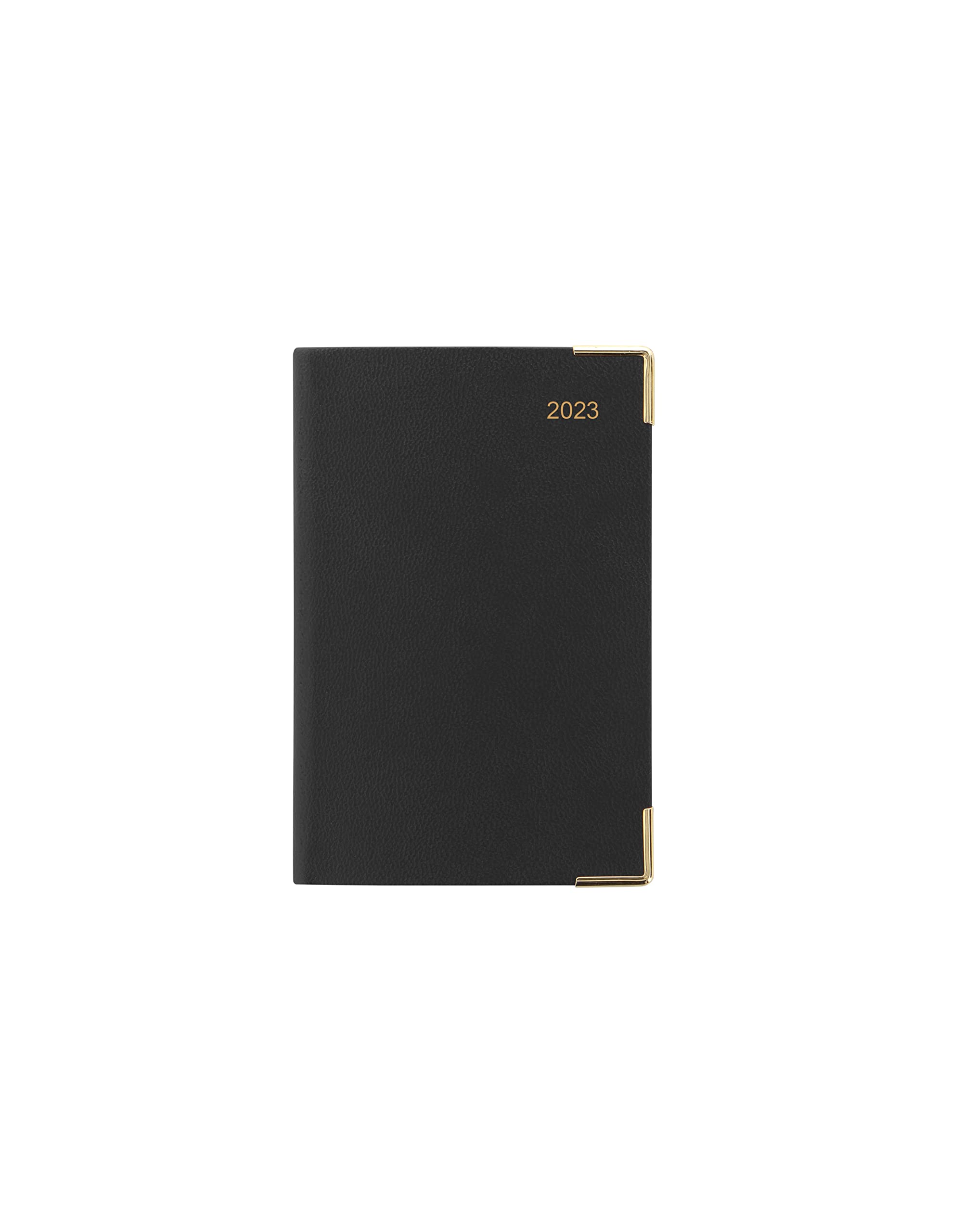 Letts Classic Compact Pocket week to view 2023 diary - black