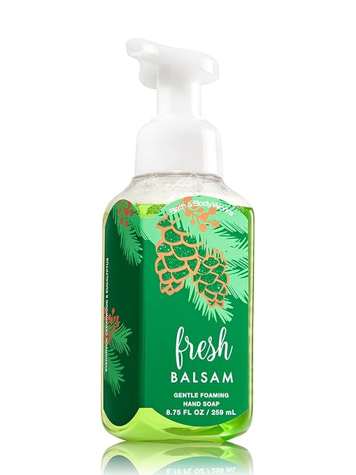 Bath & Body Works Gentle Foaming Hand Soap Fresh Balsam 2016