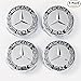 Mercedes Benz Wheel Center Caps - Set of 4 - Dark Blue - New - Mercedes Benz Wheel Caps - 75mm / 3 Inch – Mercedes Wheel Center Cap – Mercedes Center Caps - Mercedes Wheel Caps - MB Wheels Center Cap