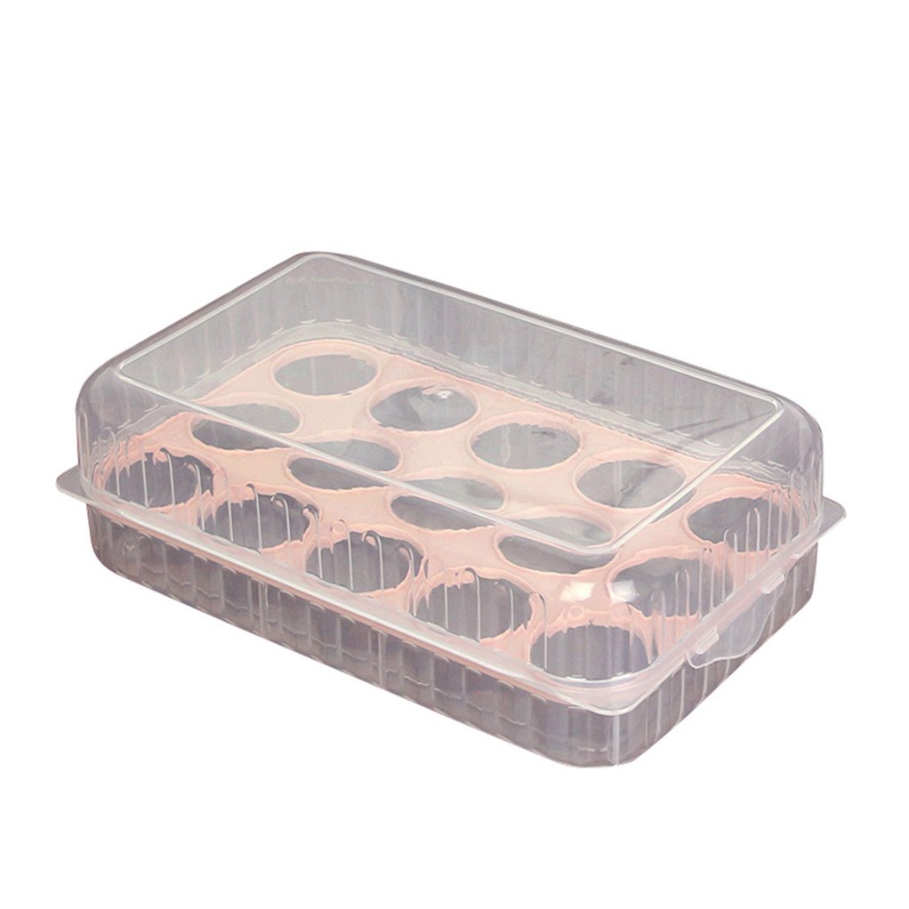 Display08 - Estuche organizador para 15 huevos de nevera azul ...