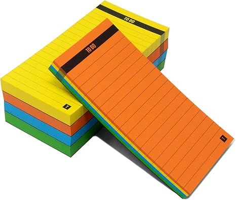 Thinkpot Colour Memo Pads - 5 Pads Combo
