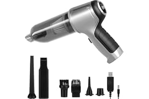 FQMY Cordless car Handheld Vacuum Cleaner, 9000Pa 120W Mini Portable Vacuum Cleaner, 3 in 1 Rechargeable Mini Dust Buster for Home Pet Office Car Keyboard Computer