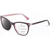 HOOBAY Photochromic Progressive Multifocus Reading Glasses Women | HOOBAY Custom HD Triple-Layer Coated Lenses, Progressive Reader No Line,Quick-Transition Sunglasses, Light Adaptive Lenses