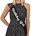 Birthday Girl Lace Sash - Great for Sweet 16, 18th, 21st, 30th, 40th Birthday Parties